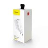 Baseus Quick Charge 3.0 USB + Type C töltő fehér (CCALL-BX02)
