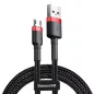   Baseus USB 2.0 - micro USB 1.5A kábel 2m fekete (CAMKLF-C91)
