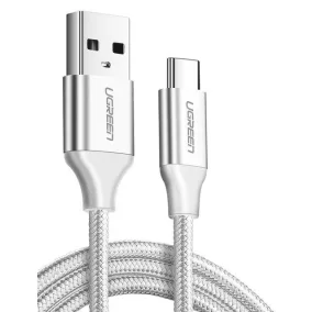 UGREEN USB 2.0 - USB C QC 3.0 kábel 1.5m fehér (60132)