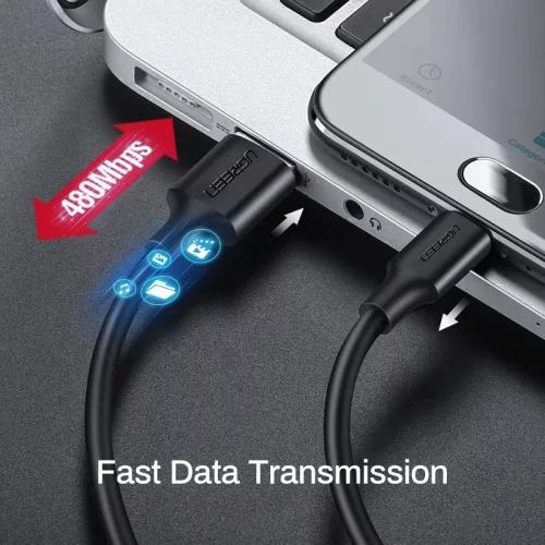 UGREEN micro USB 2.0 QC 3.0 kábel 1.5m (U60137)
