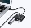UGREEN USB 3.0 + USB-C 3.1 4 portos OTG USB elosztó (40850)