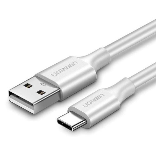 UGREEN USB 2.0 - USB C QC 3.0 kábel 0.5m fehér (60120)