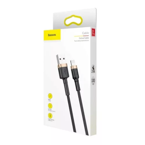 Baseus iPhone Lightning 2.4A kábel 1m gold (CALKLF-BV1)