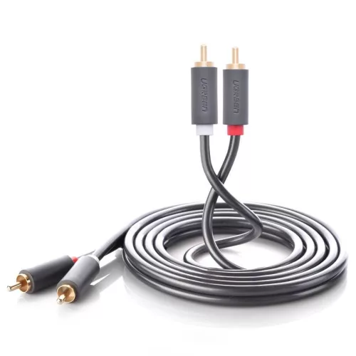 UGREEN sztereó audio 2 RCA - 2 RCA kábel 3m (10519)