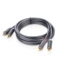UGREEN sztereó audio 2 RCA - 2 RCA kábel 3m (10519)