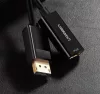 UGREEN DisplayPort – HDMI átalakító 1080p 60Hz 25cm fekete (40362)
