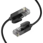 UGREEN UTP Cat6A 10 Gbps hálózati kábel 1m fekete (70332)