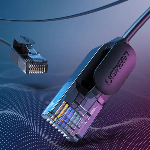 UGREEN UTP Cat6A 10 Gbps hálózati kábel 3m fekete (70332)