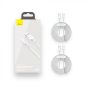 Baseus Type C - USB 2.0 5A kábel 1.5 fehér - 2 db (TZCATZJ-02)