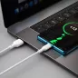 Baseus Type C - USB 2.0 5A kábel 1.5 fehér - 2 db (TZCATZJ-02)