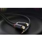 UGREEN 3.5 jack apa - 2db RCA anya átalakító kábel 0.25m (10547)