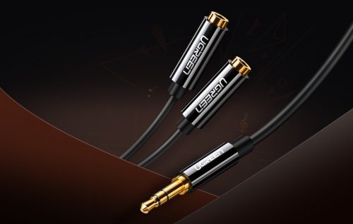 UGREEN 3.5 jack audio elosztó kábel 0.2m (U20816)