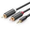 UGREEN jack 3.5 - 2db RCA sztereó audio kábel 5m (10513)