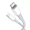 Baseus USB Type C - Lightning PD 30W kábel 1m fehér (CATLGD-02)