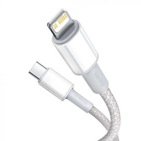 Baseus USB Type C - Lightning PD 30W kábel 1m fehér (CATLGD-02)