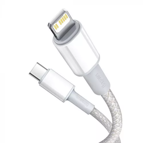 Baseus USB Type C - Lightning PD 30W kábel 2m fehér (CATLGD-A02)