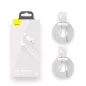   Baseus iPhone Lightning 2.4A kábel 1.5m fehér - 2 db (TZCALZJ-02)