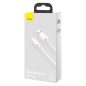 Baseus USB 2.0 - micro USB 2.1A kábel 1.5 fehér - 2 db (TZCAMZJ-02)