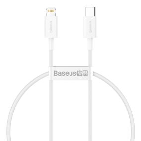 Baseus USB Type C - Lightning PD 20W kábel 0.25m fekete (CATLYS-02)