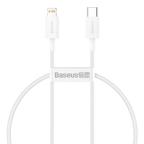 Baseus USB Type C - Lightning PD 20W kábel 0.25m fekete (CATLYS-02)