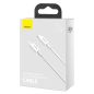 Baseus USB Type C - Lightning PD 20W kábel 0.25m fekete (CATLYS-02)