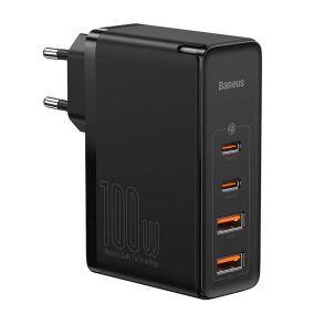   Baseus GaN2 Pro 2 USB + 2 USB C 100W gyorstöltő (CCGAN2P-L01)