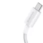 Baseus USB 2.0 - micro USB 2A kábel 1m fehér (CAMYS-02)