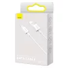 Baseus USB 2.0 - micro USB 2A kábel 1m fehér (CAMYS-02)