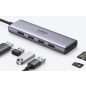 UGREEN 5 az 1-ben USB elosztó Type C csatlakozóval (60383)