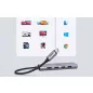 UGREEN 5 az 1-ben USB elosztó Type C csatlakozóval (60383)