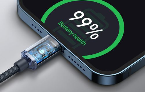 Baseus Crystal Shine USB C - Lightning PD 20W kábel 2m (CAJY000301)