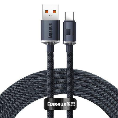 Baseus USB C Crystal Shine 100W kábel 1.2m (CAJY000401)