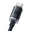 Baseus USB C Crystal Shine 100W kábel 1.2m (CAJY000401)