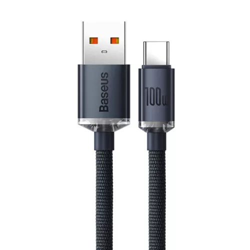 Baseus USB C Crystal Shine 100W kábel 1.2m (CAJY000401)