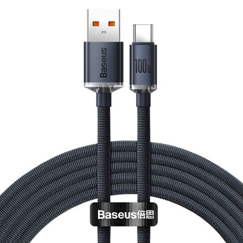 Baseus USB C Crystal Shine 100W kábel 2m (CAJY000501)