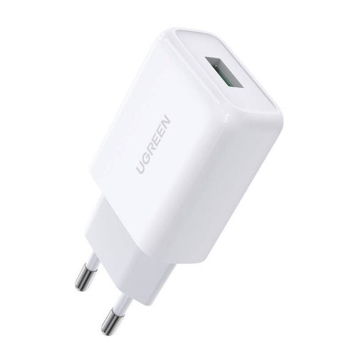 UGREEN hálozati USB töltő 18W, fehér (10133)