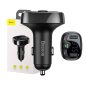 Baseus bluetooth 2xUSB microSD FM adó, autós töltő (CCMT000001)