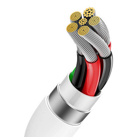 Baseus USB - USB C 100W kábel 1m fehér (P10320102214-01)