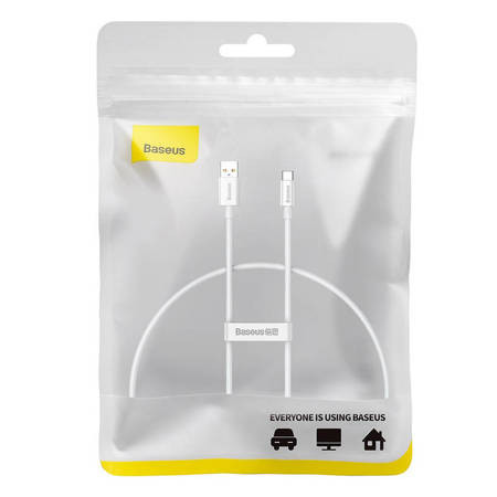 Baseus USB - USB C 100W kábel 1m fehér (P10320102214-01)