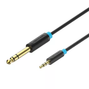   Vention TRS 6.35 jack sztereo - 3.5 jack sztereo kábel 1m (BABBF)