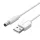 Vention USB - DC 3.5x1.35 kábel, 0.5m fehér (CEXWD)