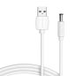 Vention USB - DC 3.5x1.35 kábel, 0.5m fehér (CEXWD)