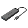 Vention 5in1 USB elosztó 4db USB 3.0 + 1db micro USB (TGKBB)