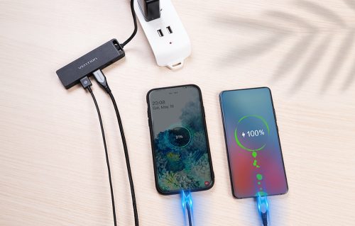 Vention 5in1 USB elosztó 4db USB 3.0 + 1db micro USB (TGKBB)