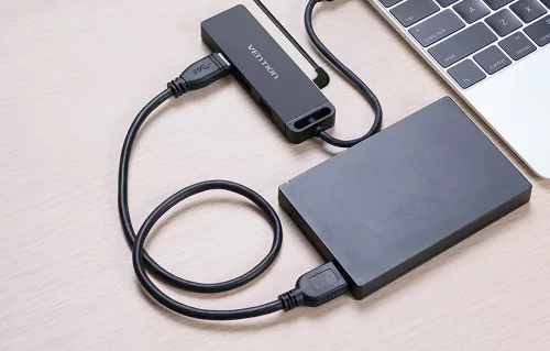 Vention 5in1 USB elosztó 4db USB 3.0 + 1db micro USB (TGKBB)
