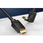 Vention HDMI 2.0 4K 60Hz 270 fokos kábel 1.5m (AAQBG)