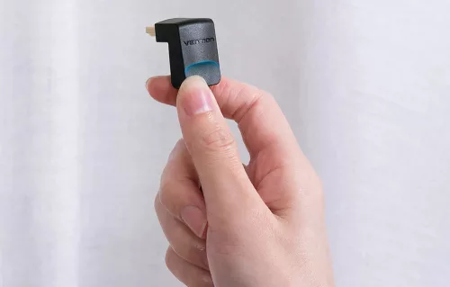 Vention HDMI 2.0 4K 60Hz 90 fokos kábel 1.5m (AARBG)