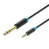 Vention TRS 6.35 jack sztereo - 3.5 jack sztereo kábel 2m (BABBH)