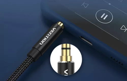 Vention Jack 3.5 mm 4 pin TRRS hosszabbító kábel 5m (BHCBJ)
