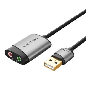 Vention külső USB hangkártya TRS (CDKHB)